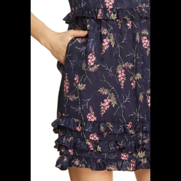 Rebecca Taylor Ivie Fleur Cocktail Dress - Picture 2 of 6